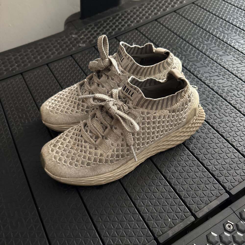 NOBULL Dark Grey Knit Runner Athletic Training Sneakers